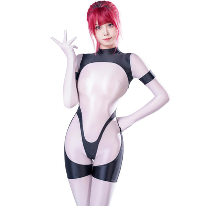 [LOST-G] 全身タイツ セクシー コスプレ 衣装 スベスベ 光沢 コスチューム 仮装