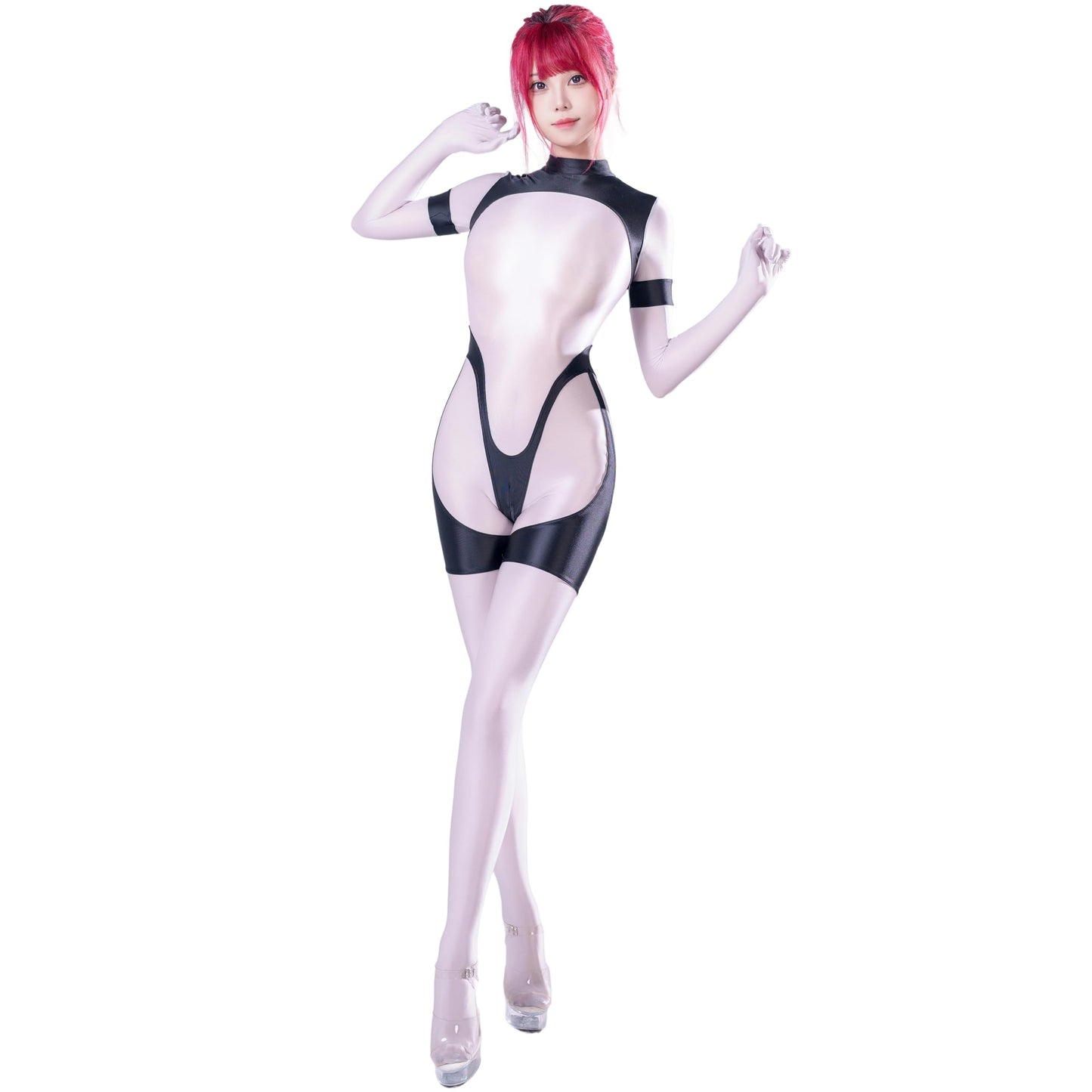 [LOST-G] 全身タイツ セクシー コスプレ 衣装 スベスベ 光沢 コスチューム 仮装