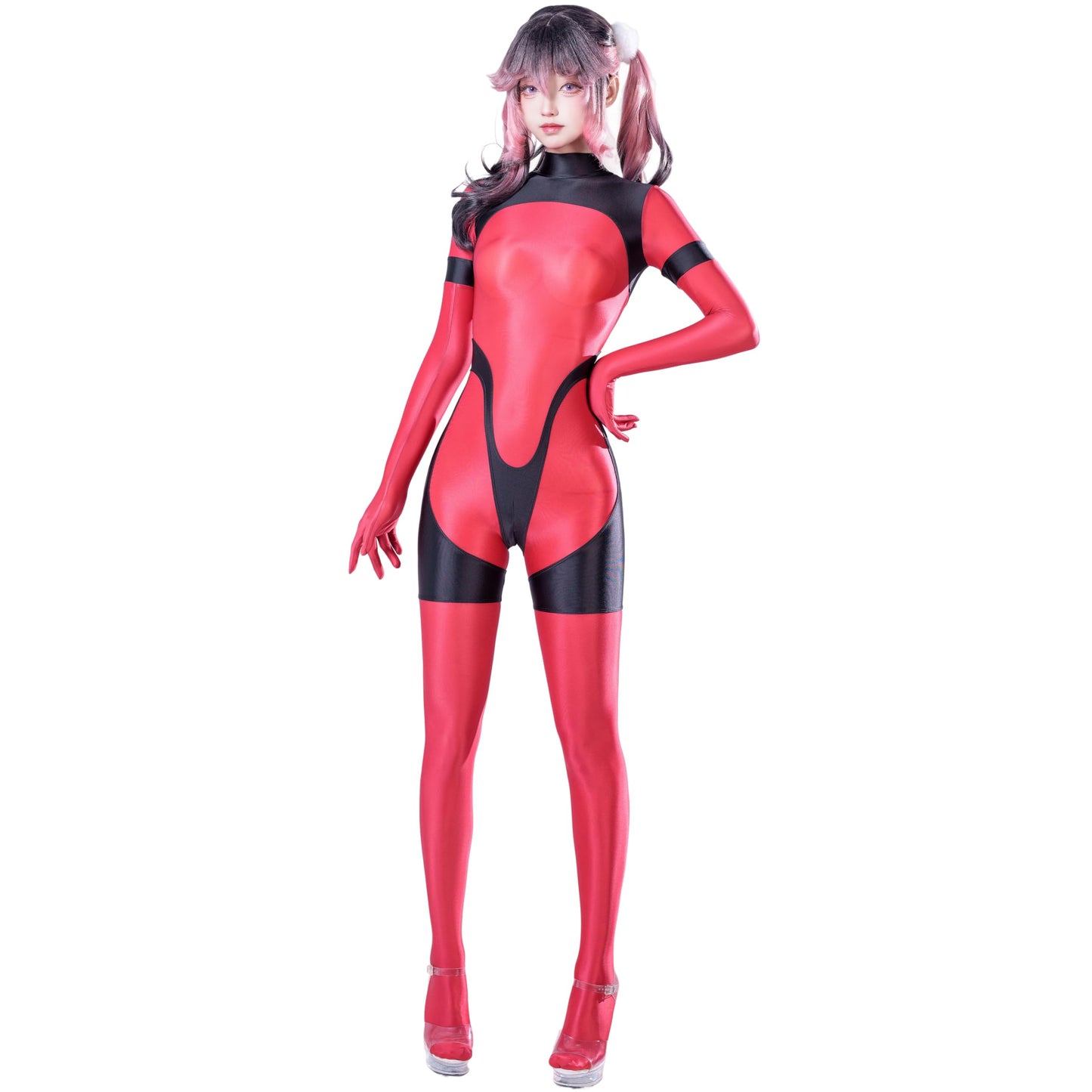 [LOST-G] 全身タイツ セクシー コスプレ 衣装 スベスベ 光沢 コスチューム 仮装