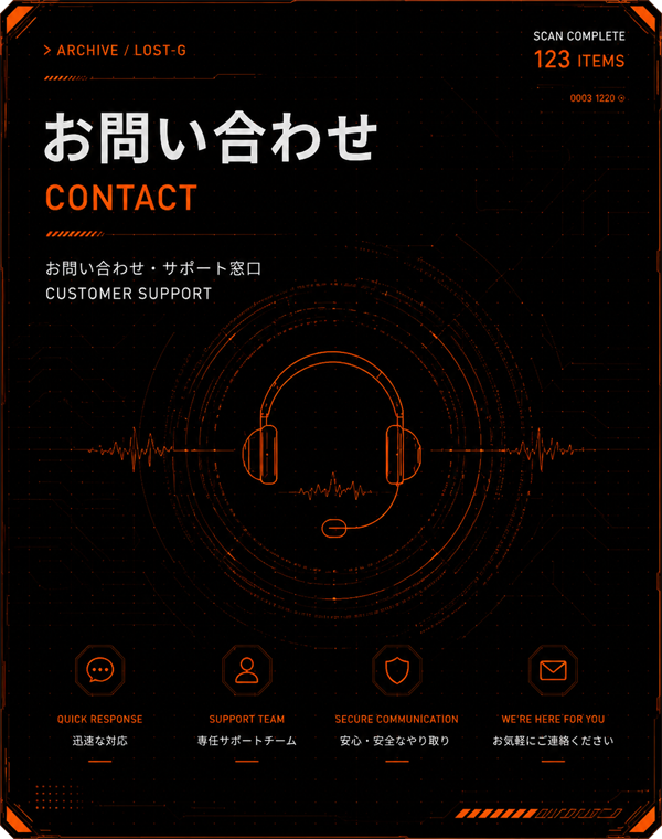 Contact LOST-G